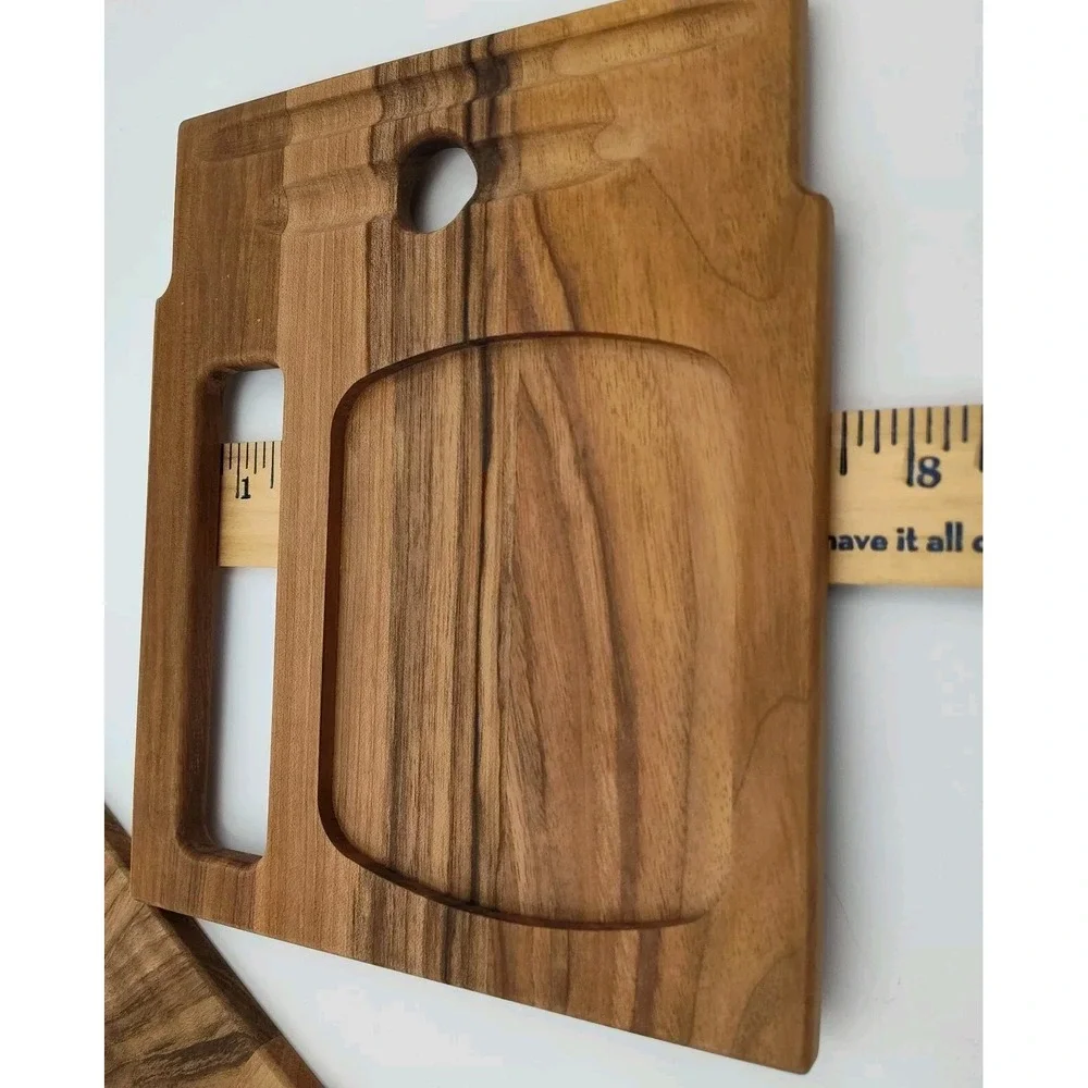 TESLYAR Wood Holder Organizer Phone Key Wallet Watch Glasses SEE B3.24AM2072